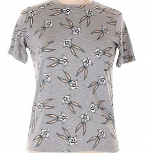 New*cute BUGS BUNNY graphic Short Sleeve T-shirt
